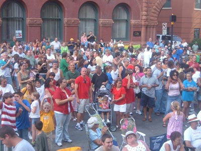 Scene from the West Virginia Italian Heritage Festival